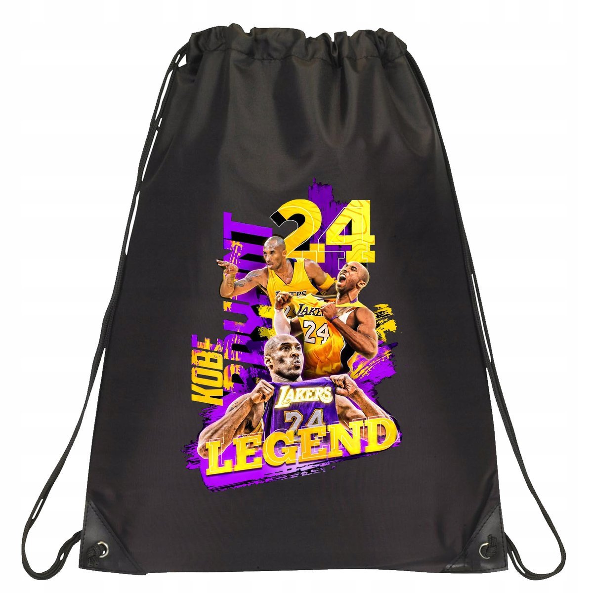 P311 PLECAK WOREK NADRUK KOBE BRYANT LOS ANGELES LAKERS NBA MAMBA PREZENT