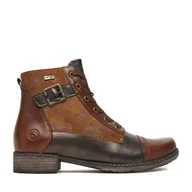 Botki damskie - Trzewiki Remonte CEO-D4381-24 Brązowy - miniaturka - grafika 1