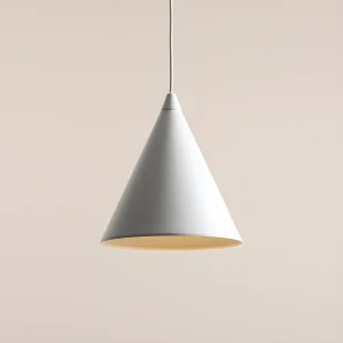 Biała lampa wisząca FORM - Lampy sufitowe - miniaturka - grafika 1