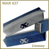 Piórniki - Warta Piórnik kwadrat 1 zamek Ext WAR-637 - miniaturka - grafika 1