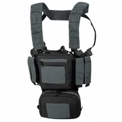 Kamizelki męskie - kamizelka taktyczna Helikon-Tex Training Mini Rig - Cordura - czarny / shadow grey - miniaturka - grafika 1