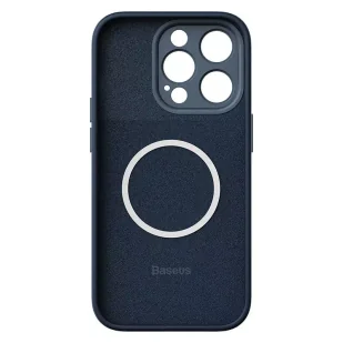 Zestaw ochronny Baseus Liquid Silica etui magnetyczne i szkło hartowane do iPhone 14 Pro Max (niebieski) - Etui i futerały do telefonów - miniaturka - grafika 2