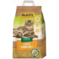Żwirek dla kotów - MultiFit Żwirek zbrylający Corn Comfort 7 l - miniaturka - grafika 1