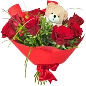 Kwiaty doniczkowe i cięte - Bukiet Cichy Wielbiciel - miniaturka - grafika 1