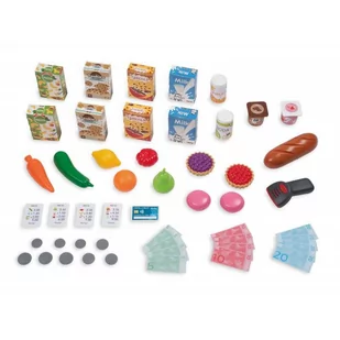 Smoby Maxi Market z wózkiem 50 akcesoriów 350235 - Zabawy w naśladowanie dorosłych - miniaturka - grafika 3