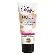 Podkłady do twarzy - Celia Art Nude matujący fluid korygujący 02 Naturalny - miniaturka - grafika 1