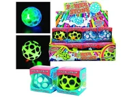 Piłki dla dzieci - Piłeczka ze światłem 5,5cm Mix - zabawka - miniaturka - grafika 1