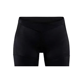Spodnie damskie - Craft Essence Hot Pants damskie spodnie rowerowe czarny czarny XX-L - grafika 1