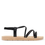 Sandały damskie - Sandały Jenny Fairy WYL1610-5 Czarny - miniaturka - grafika 1