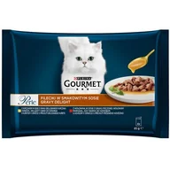 Mokra karma dla kotów - Karma dla kota GOURMET Perle Kurczak i wołowina (4 x 85g) - miniaturka - grafika 1