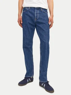 Jack&Jones Jeansy Chris 12258101 Niebieski Relaxed Fit - Spodnie męskie - miniaturka - grafika 1