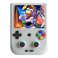 Konsole i gry retro - Konsola do Gier ANBERNIC RG406V Android 13, 4-calowy Ekran Dotykowy IPS 960*720P, Karta TF 128GB Ponad 4000 Gier - Szary - miniaturka - grafika 1