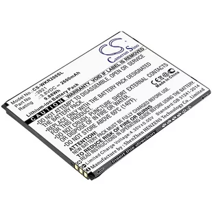 Cameron Sino Wiko ROBBY 2 3921 2600mAh 9.88Wh Li-Ion 3.8V CS-WKR200SL - Baterie do telefonów - miniaturka - grafika 1