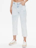 Spodnie damskie - Mustang Jeansy Brooks 1013452 Błękitny Regular Fit - miniaturka - grafika 1