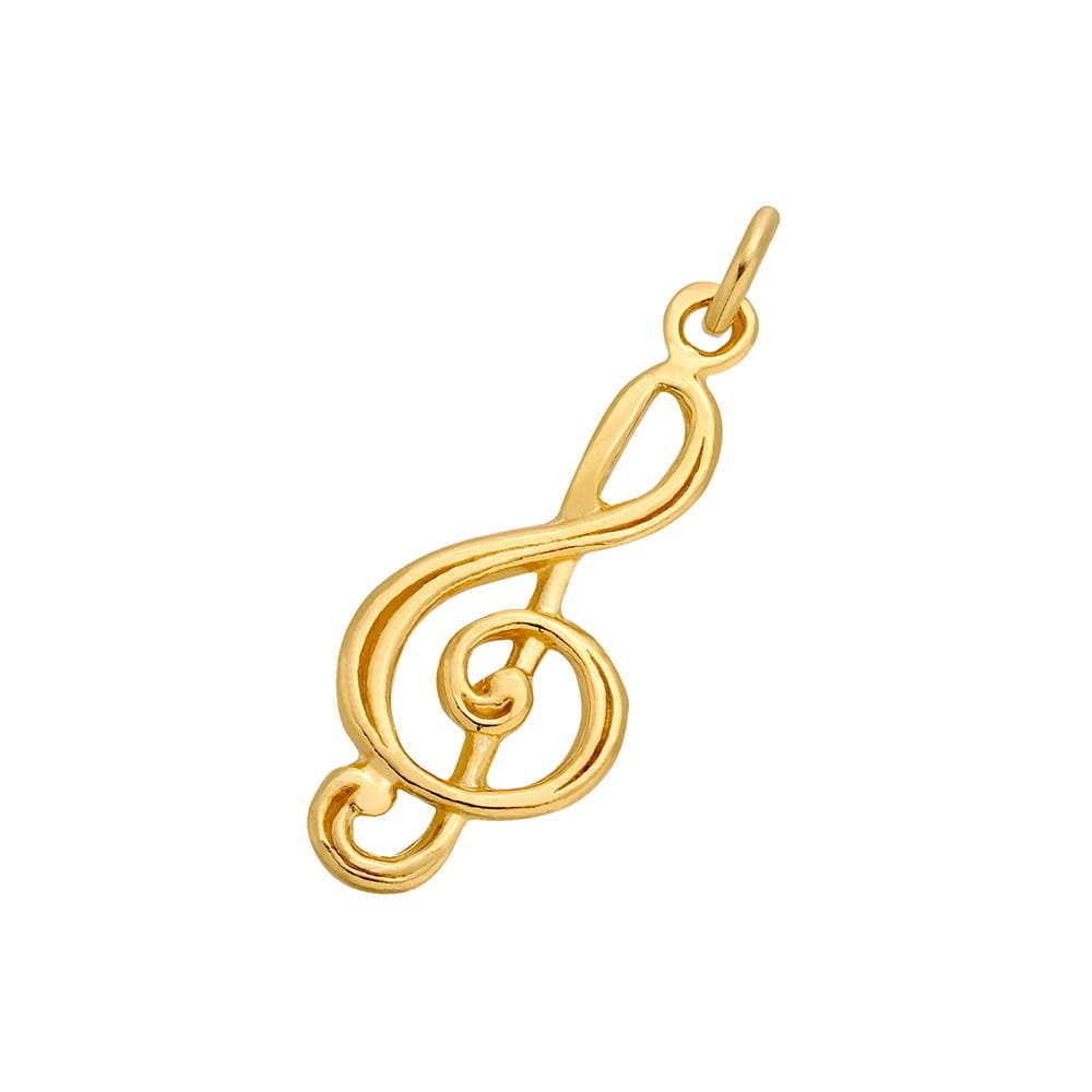 MYNESS Wisiorek zawieszka z kluczem wiolinowym