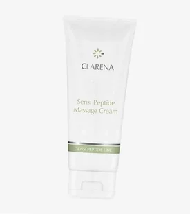 Clarena Sensi Peptide Massage Cream, Krem do Masażu Twarzy, Szyi i Dekoltu do Cery Wrażliwej, 200ml - Kremy do twarzy - miniaturka - grafika 1