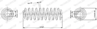 Sprężyny zawieszenia - Monroe Sprężyna zawieszenia SP3380 SP3380 - miniaturka - grafika 1
