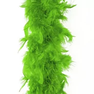 Dodatki do strojów karnawałowych - BOA Z PIÓR ZIELONE 190CM - miniaturka - grafika 1