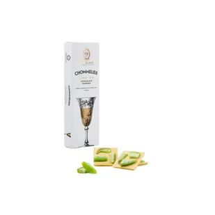 Biała czekolada z cytrynami Laurence Chommelier White Wine, 100 g - Kakao i czekolada - miniaturka - grafika 1