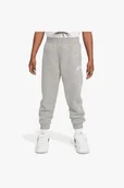 Spodnie damskie - Spodnie dla małych dzieci Nike Club Fleece Joggers - Szary - miniaturka - grafika 1