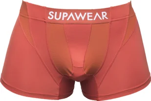 Supawear - Bokserki męskie - SUPAWEAR Vortex Trunk Cranberry - Red - 1 x rozmiar XL - Majtki męskie - miniaturka - grafika 1
