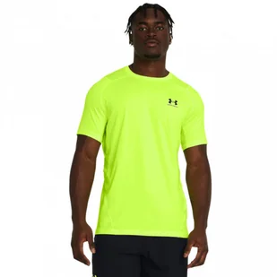 Męska koszulka treningowa Under Armour UA HG Armour Fitted SS - zielona - UNDER ARMOUR - Koszulki sportowe męskie - miniaturka - grafika 1