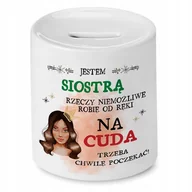 Skarbonki - Skarbonka 330 ml Dla Adriana Syna Dziecka z Nadrukiem ze Zdjęciem + Opakowanie na prezent (wzór 03) - miniaturka - grafika 1