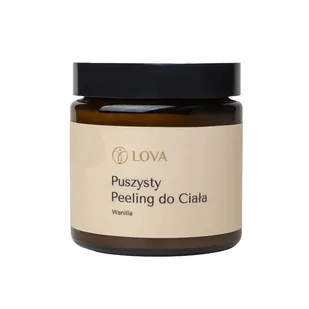 Lova Puszysty Peeling do ciała, wanilia, 120 ml - Peelingi do ciała - miniaturka - grafika 1