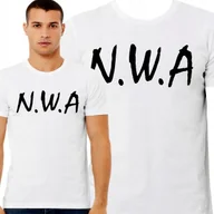 Koszulki męskie - T-Shirt KOSZULKA N.W.A STRAIGHT OUTTA RAP JAKOŚĆ BAWEŁNA S 0846 - miniaturka - grafika 1