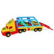 Samochody i pojazdy dla dzieci - Wader Super Truck z Autkami 36640 - miniaturka - grafika 1