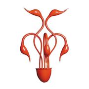 Lampy ścienne - Italux Swan MB8098-5A RED - miniaturka - grafika 1