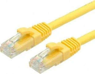 Value VALUE UTP PatchCord Kat.6, LSOH, żółty, 10m - Patchcordy - miniaturka - grafika 1
