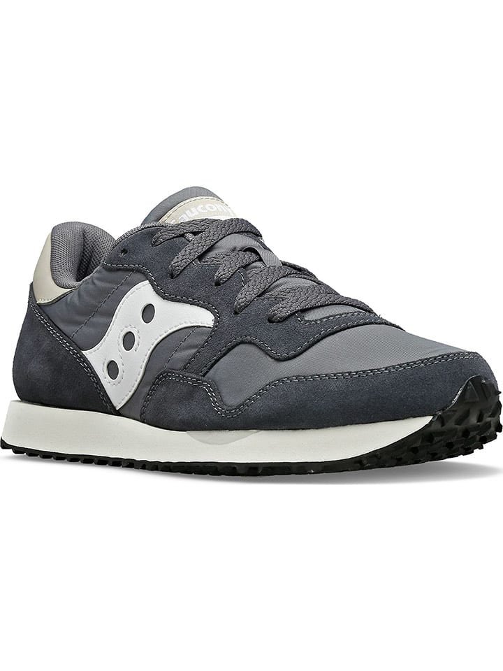 Saucony Skórzane sneakersy w kolorze szarym
