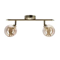 Lampy sufitowe - Rodia lampa sufitowa 2-punktowa patyna/bursztynowa 92-16539 - miniaturka - grafika 1