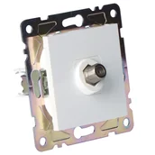 Gniazdka elektryczne - Onnline Gniazdo SAT, białe, GAMA - miniaturka - grafika 1