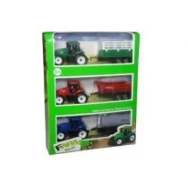 Traktor z przyczepami 3szt Swede - Samochody i pojazdy dla dzieci - miniaturka - grafika 1