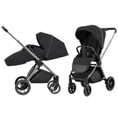 Wózki dziecięce - Wózek dla dziecka CARRELLO Ultra CRL-5525 Power Black - miniaturka - grafika 1