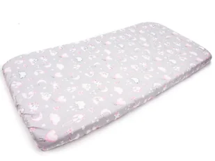 PRZEŚCIERADŁO DO ŁÓŻECZKA 160x80 cm BAWEŁNA Kerstin - Prześcieradła dla dzieci - miniaturka - grafika 1