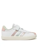 Buty dla dziewczynek - adidas Sneakersy VL Court 3.0 Skateboarding IH4952 Biały - miniaturka - grafika 1
