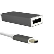 Adaptery i przejściówki - Qoltec Adapter USB 3.1 typC męski DisplayPort żeński 50429 - miniaturka - grafika 1
