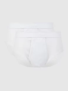 Slipy z bawełny w zestawie 2 szt. - Majtki męskie - miniaturka - grafika 1