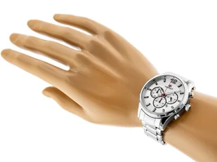 Zegarek ZEGAREK MĘSKI PERFECT CH01M - CHRONOGRAF (zp355a) + BOX - Zegarki męskie - miniaturka - grafika 4