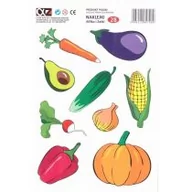 Zabawki kreatywne - Naklejki Alfika i Zetki 28 Warzywa - miniaturka - grafika 1