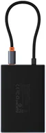 Huby USB - Hub USB-C 8w1 Baseus PioneerJoy HDMI 4K@60Hz + HDMI 4K@30Hz + DisplayPort 8K@30Hz + VGA + 2 x USB-A 3.0 + 2 x USB-C - szary - miniaturka - grafika 1