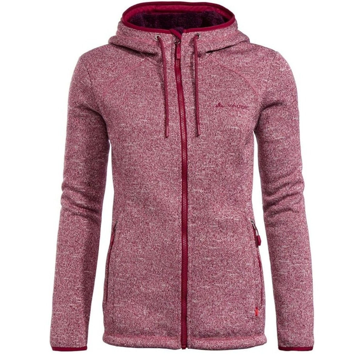 Bluza damska Vaude Sentino III polarowa z kapturem-3XL