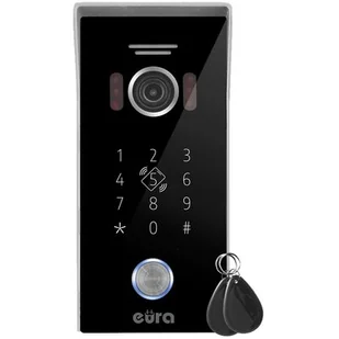 Kaseta zewnętrzna wideodomofonu EURA VDA-51C5/N - kamera 1080p., czytnik RFID - Akcesoria do domofonów i wideodomofonów - miniaturka - grafika 1