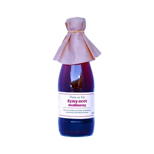 Żywy ocet malinowy 330 ml Prosto ze Wsi - Zdrowa żywność - miniaturka - grafika 1
