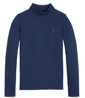 Bluzki damskie - BLUZKA TOMMY HILFIGER GRANAT KG0KG06217 r.110 - miniaturka - grafika 1