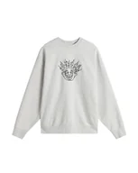 Bluzy męskie - Bluza Męska VANS Skate Smile Spike Crew Heather VN000KYZRKZ1 XL - miniaturka - grafika 1
