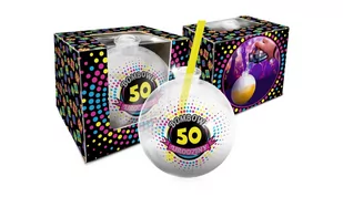 URODZINOWA - SZKLANKA BOMBKA 400ML. - BOMBOWA 50-TKA - Szklanki - miniaturka - grafika 1